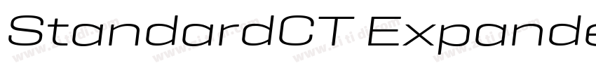 StandardCT Expanded字体转换